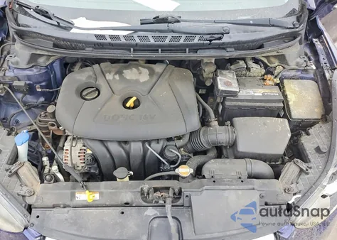 2012 Hyundai Elantra Gls z USA, uszkodzony, nr VIN 5NPDH4AE3CH079473